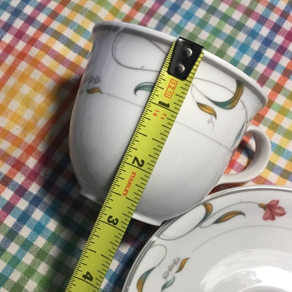 Christopher Stuart Set of 2 Cup and Saucer Set~Bone China~Y0205 MELROSE - Picture 9 of 9